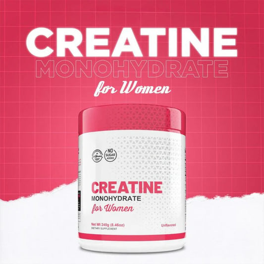 Creatina Monohidratada para Mujeres – Fuerza, Energía y Rendimiento en Cada Dosis😼